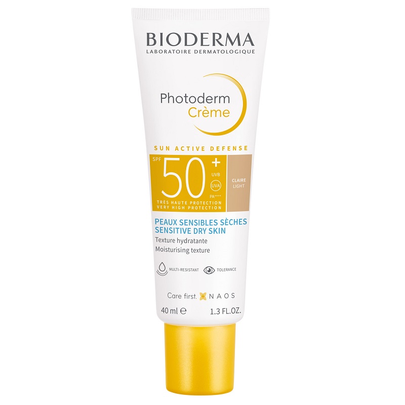 Изображение товара Биодерма Photoderm Крем тональный SPF 50+ для сухой кожи Светлый 40 мл