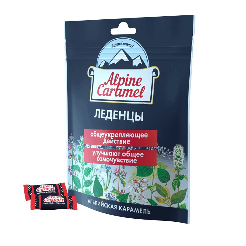 

Альпийская карамель леденцы 75 г