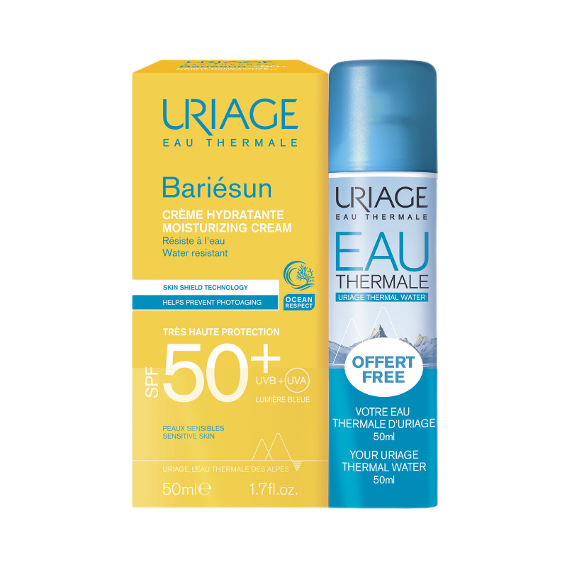 Изображение товара Uriage Набор Крем SPF 50+ и Термальная Вода 50 мл для защиты и увлажнения кожи