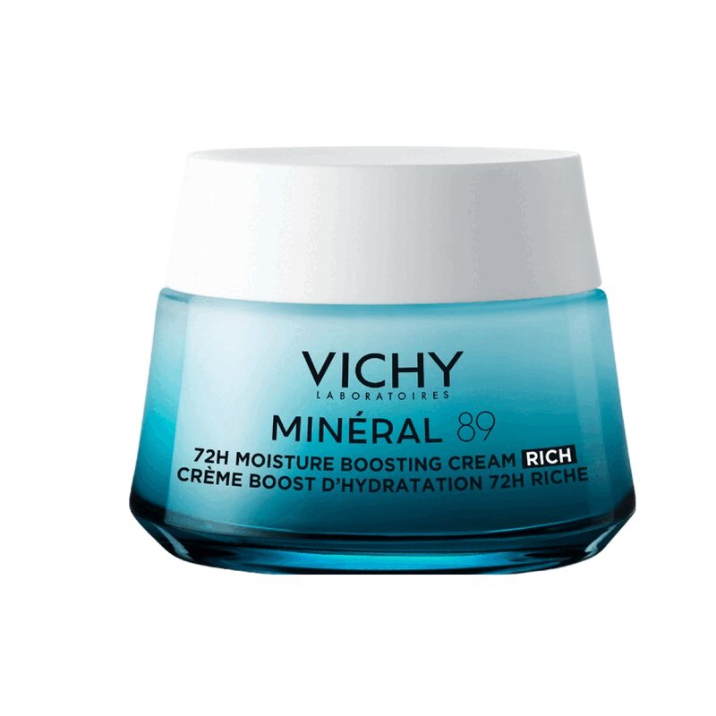 Vichy Минерал 89 Крем интенсивно увлажняющий 72ч для сухой кожи 50 мл регенерирующий бальзам для очень чувствительной кожи neuro skin balm