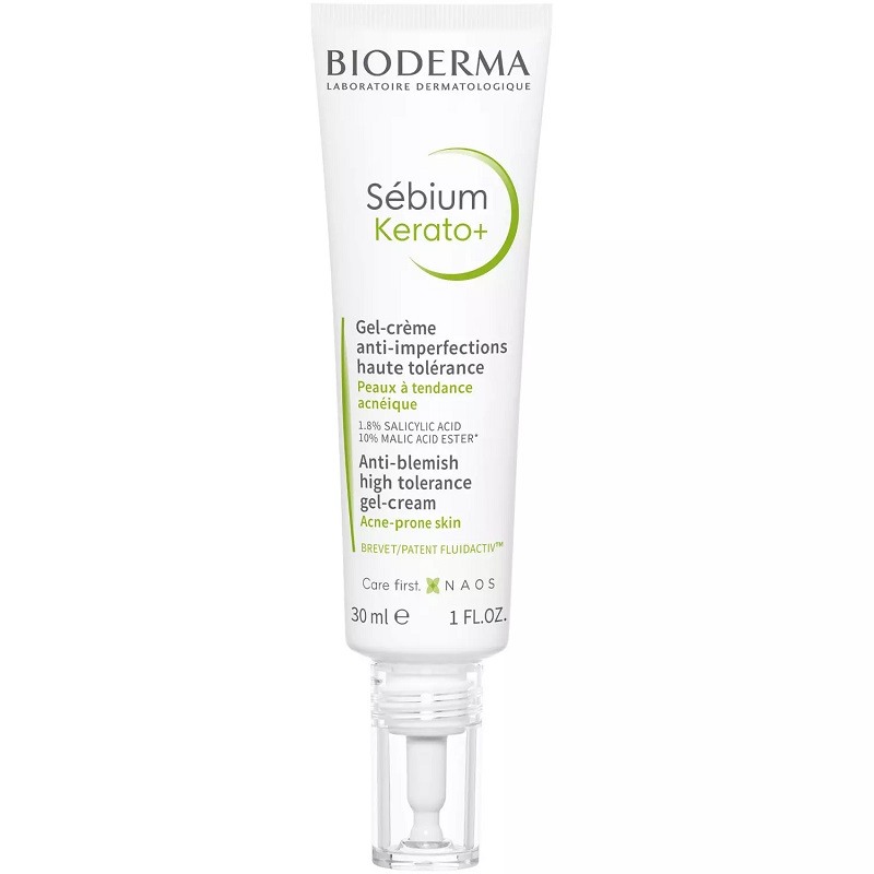 Bioderma Себиум Керато+ Гель-крем 30 мл look dore гель крем для интенсивного увлажнения ib water moisturising hyaluronic 50