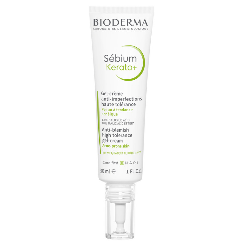 Изображение товара Bioderma Sebium Kerato+ Крем-гель для проблемной кожи с кислотами 30 мл