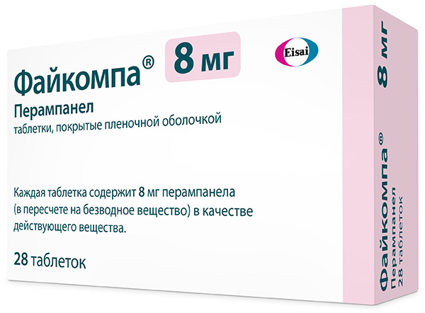 Изображение товара Файкомпа 8 мг таблетки, покрытые пленочной оболочкой, 28 шт, Англия