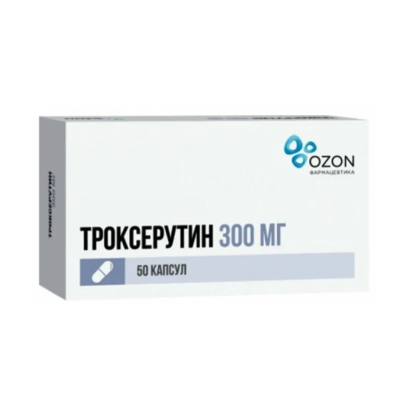 Троксерутин капсулы 300 мг 50 шт троксерутин капсулы 300 мг 50 шт