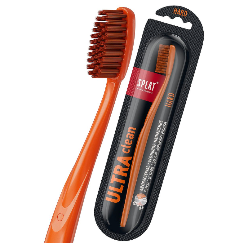 Изображение товара Splat Professional Ultra Clean Зубная щетка жесткая цвет в ассортименте 1 шт
