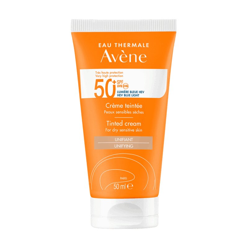 Avene Sun Крем для лица тонирующий SPF50+ 50 мл