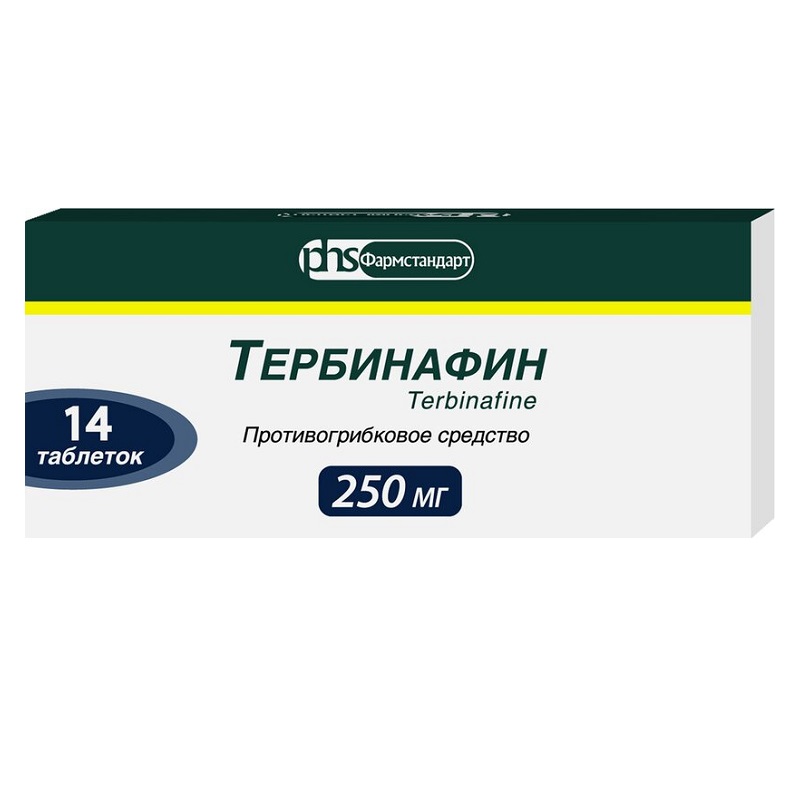 Изображение товара Тербинафин 250 мг таблетки 14 шт