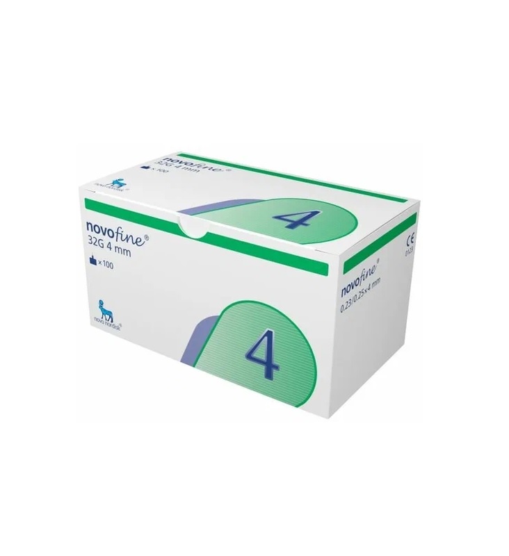 

Новофайн Иглы 32G 0,25 х 4мм 100 шт