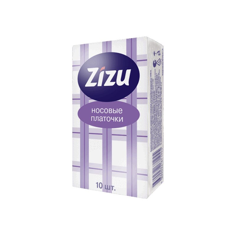 

Zizu Платки бумажные носовые 10 шт