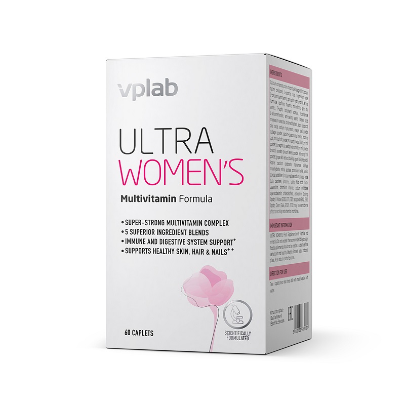 

VPLab Ultra Women's Мультивитаминная формула капсулы 60 шт