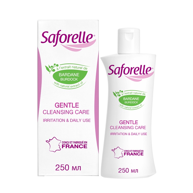 Сафорель Гель для интимной гигиены бережное очищение 250 мл woman essentials дезодорант для интимной гигиены brume deo