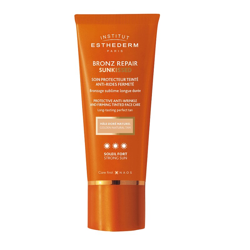Изображение товара Institut Esthederm Suncare Bronz Repair Крем солнцезащитный с тоном 50 мл