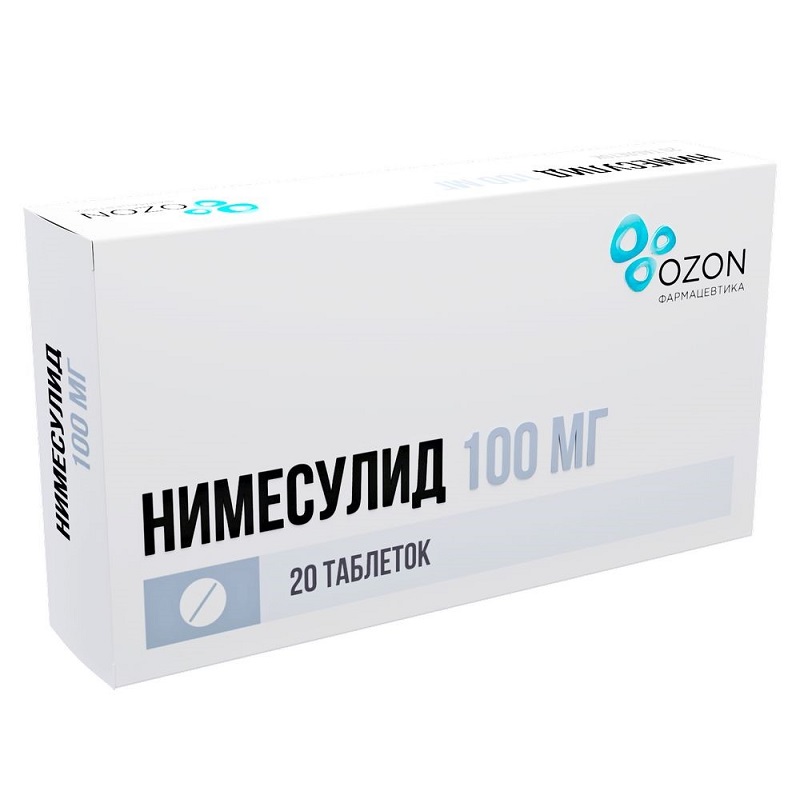

Нимесулид таб.100мг №20