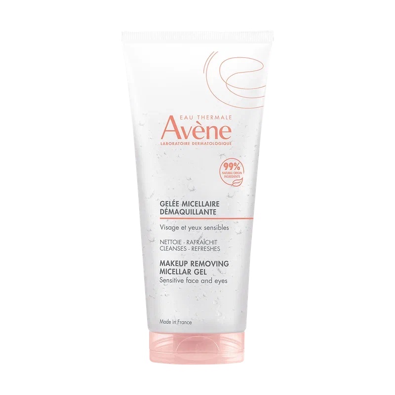 Avene гель мицеллярный для снятия макияжа 200 мл очищающий мицеллярный гель 3 в 1