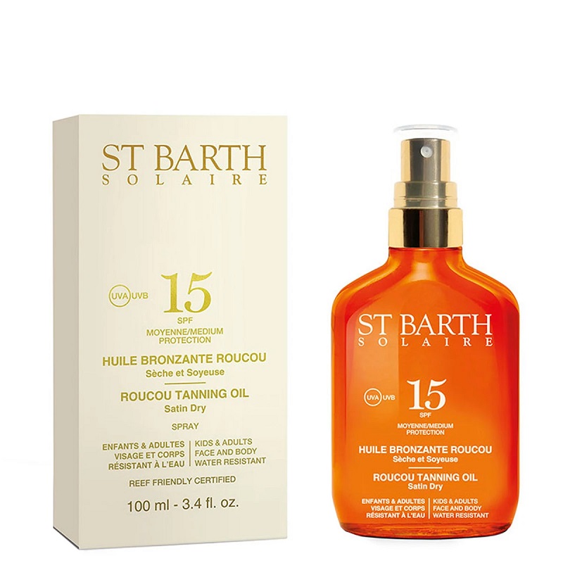 Ligne St. Bart Сухое масло помадного дерева SPF15 laboratory katrin глина косметическая розовая гималайская для лица тела и волос 100