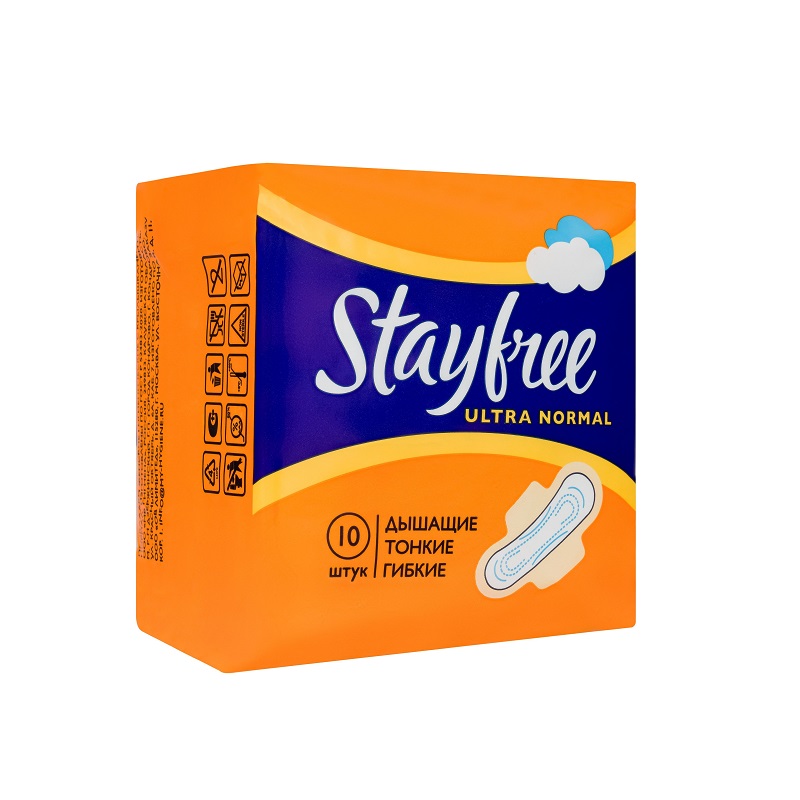 

Stayfree Прокладки Ультра Нормал 10 шт
