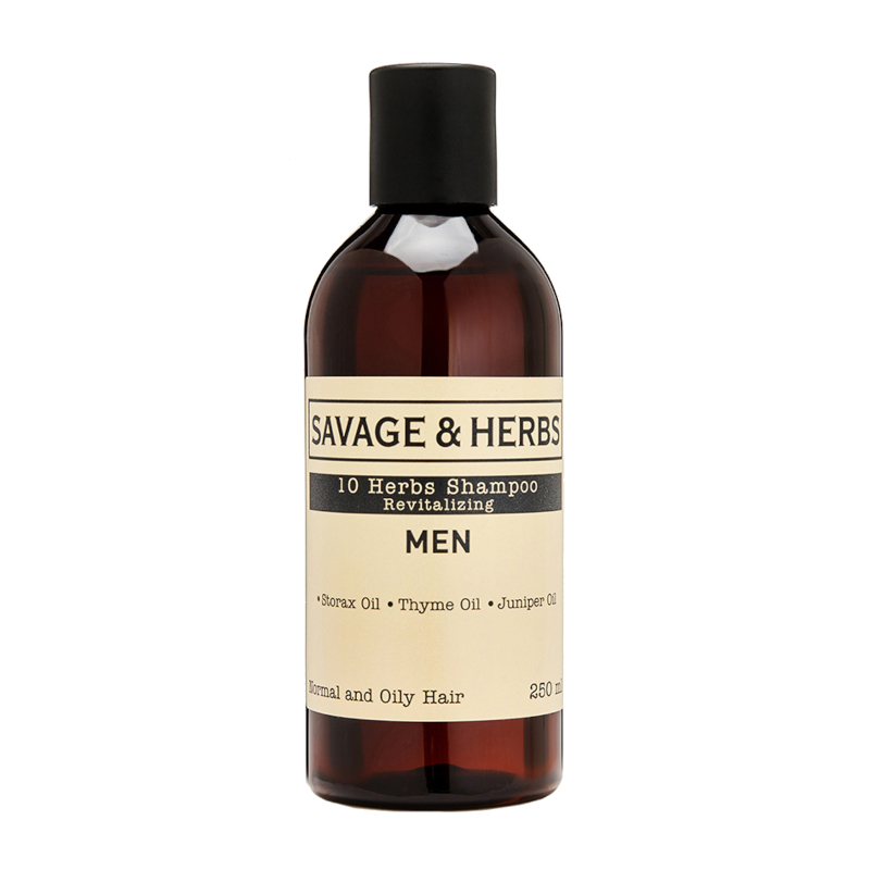 Изображение товара SAVAGE&HERBS Восстанавливающий шампунь для мужчин 250 мл