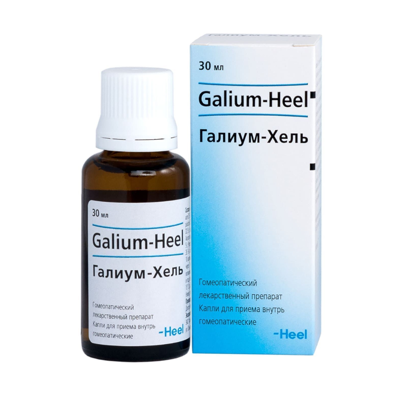 Изображение товара Галиум-Хель капли гомеопатические для внутреннего приема, 30 мл