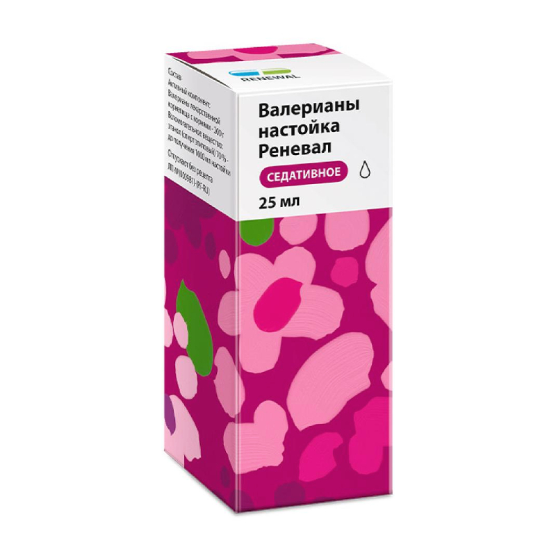 

Валерианы настойка Реневал 25 мл