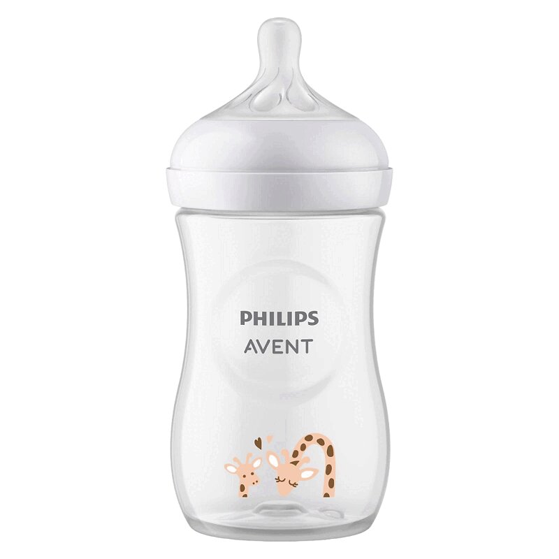

Philips Avent Natural Бутылочка для кормления с 1 мес Жираф 260 мл
