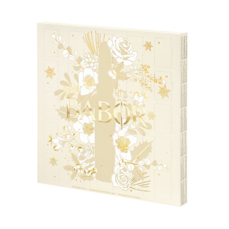 Изображение товара Календарь рождественский 2023/2024 от Dr. Babor с 10 видами ампул для ухода за кожей