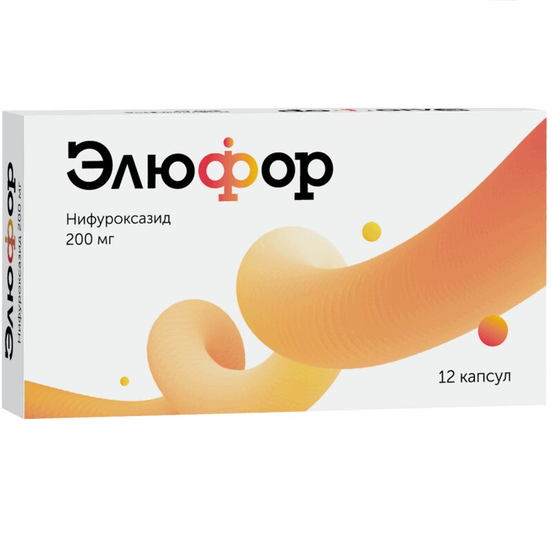 Изображение товара Элюфор 200 мг капсулы 12 шт