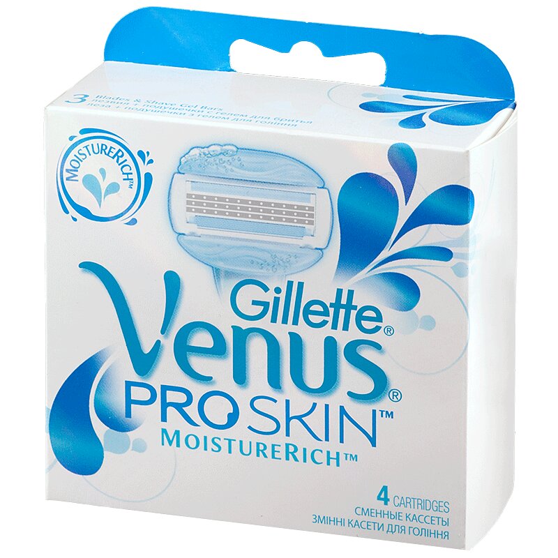 Gillette Венус Кассеты для бритвенного станка 4 шт gillette сменные кассеты для бритья venus divine sensitive