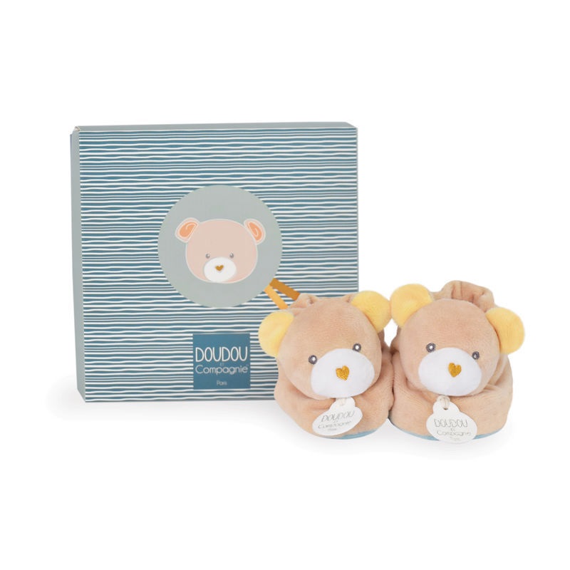 Изображение товара Игрушка-пинетки Медвежонок Doudou et Compagnie для малышей