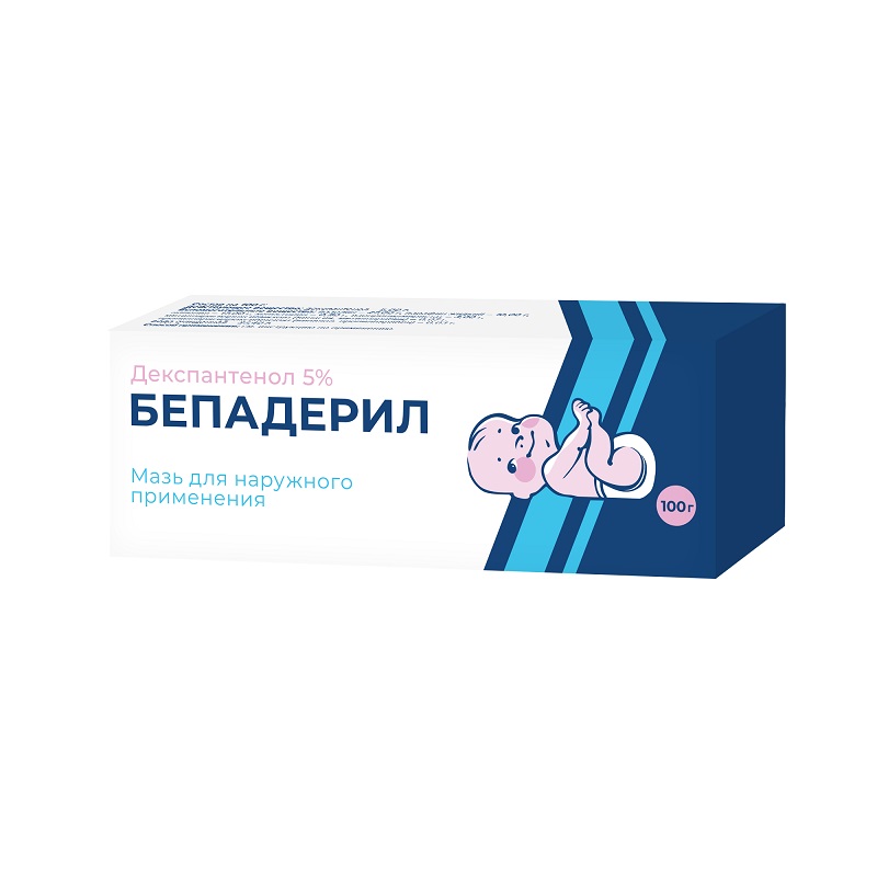 

Бепадерил 5% мазь для наружного применения 100 г