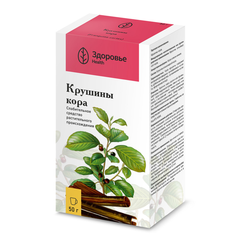 Крушины кора 50 г крушина кора 50г