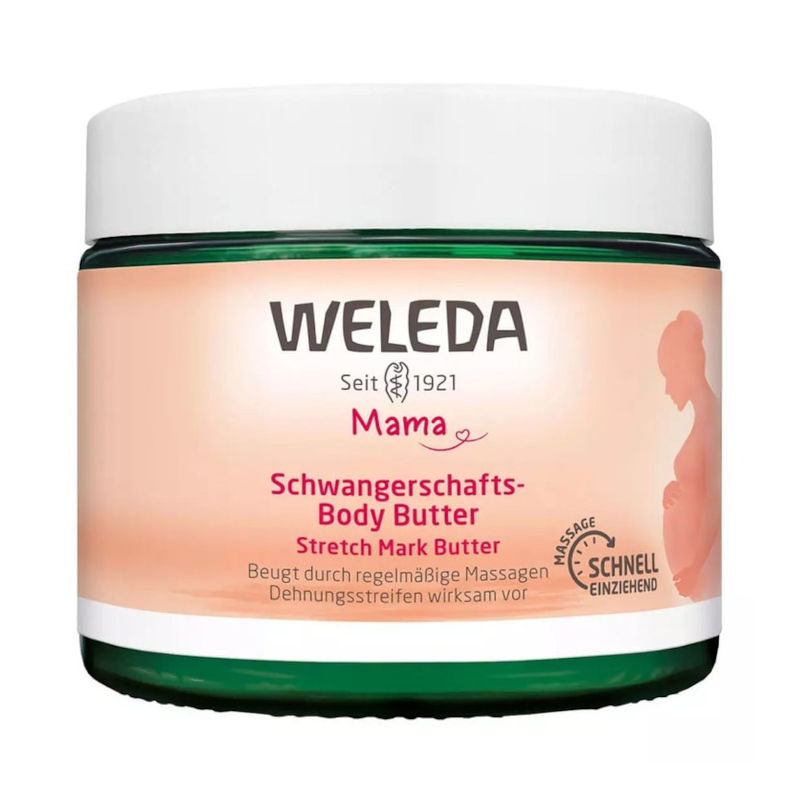 Изображение товара Weleda Mama Крем-баттер для профилактики растяжек 150 мл натуральный уход для беременных
