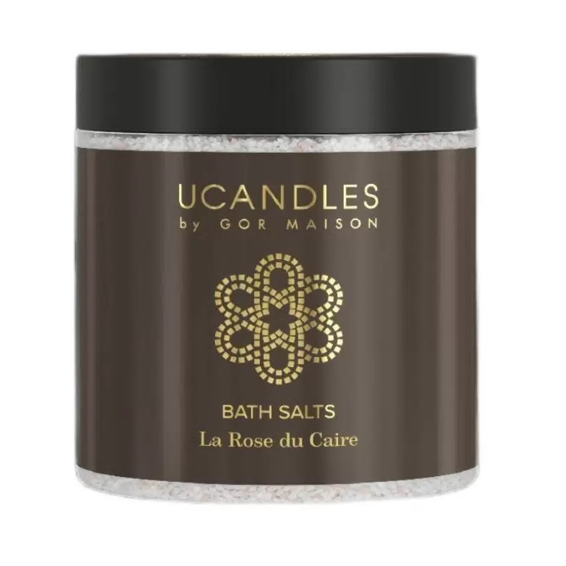 Изображение товара Соль для ванны Ucandles Роза Каира 600 г натуральные минералы для расслабления