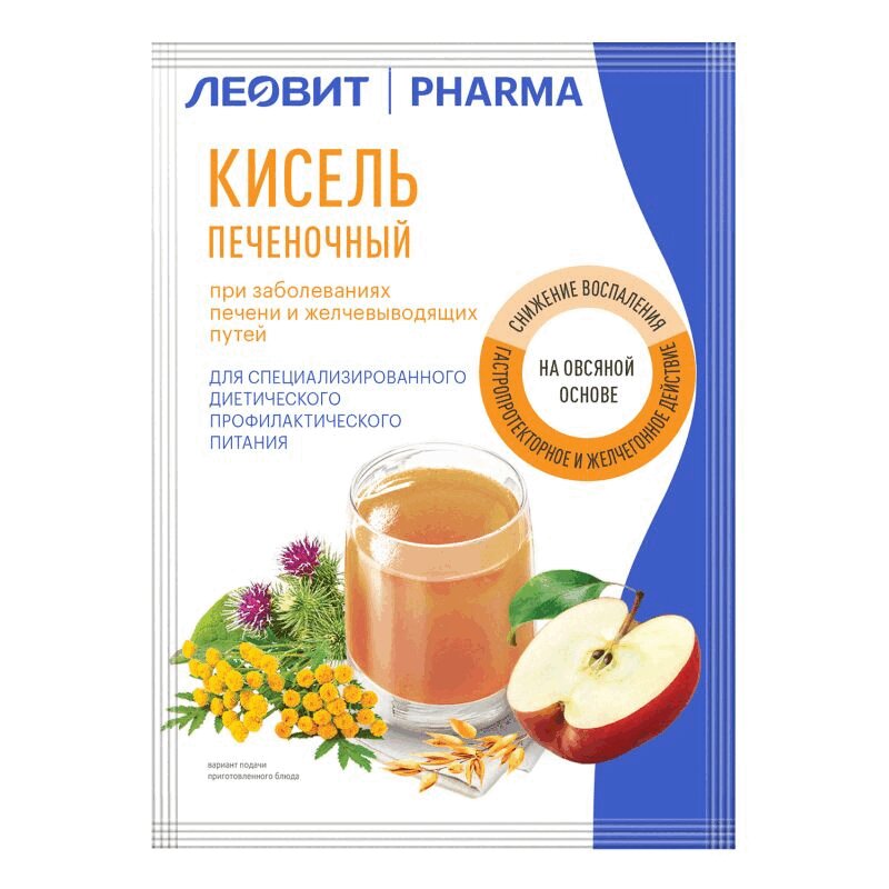 

Леовит Фарма Кисель печеночный 20 г 1 шт