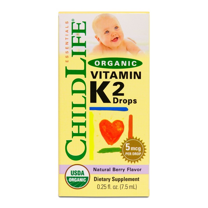 Изображение товара ChildLife Витамин K2 жидкость 7,5 мл для детей
