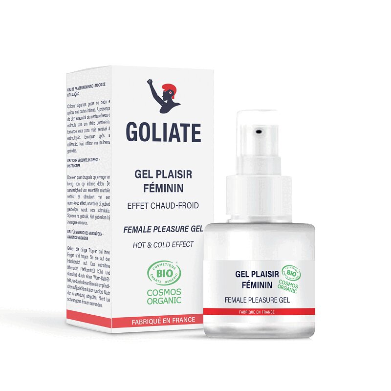 Goliate Гель для вульвы с эффектом тепла и холода для усиления огазма 30 мл горячий пепел