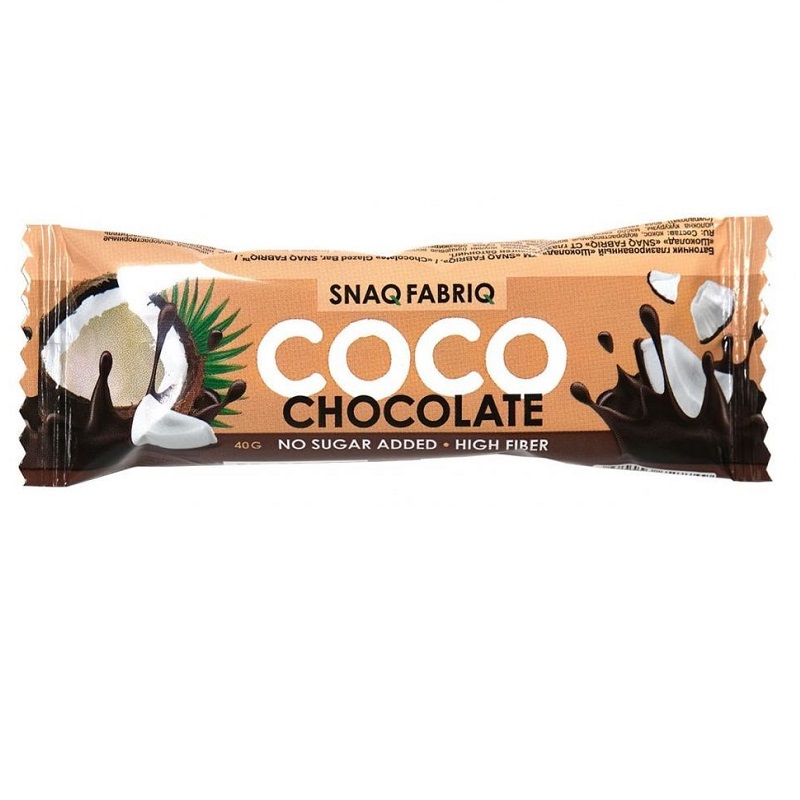 Снэк Фабрик Батончик глазированный 40 г Шоколад шоколад пористый молочный 36% без добавления сахара шоколадный мусс