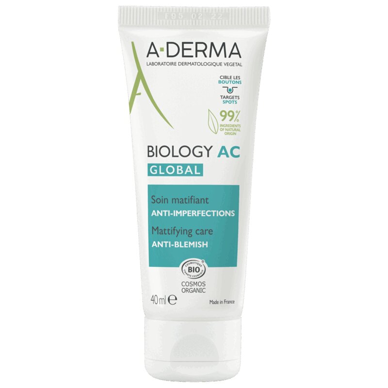 A-Derma Biology AC Global Крем для комплексного ухода за проблемной кожей 40 мл