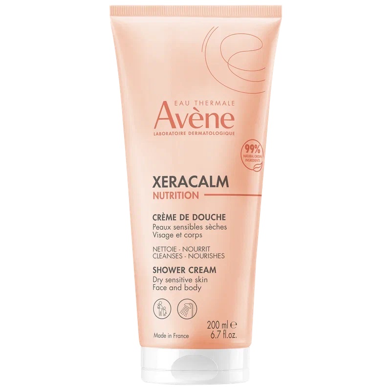 Avene Ксеакалм Нутришн Крем-гель очищающий легкий питательный 200 мл крем гель пяткашпор д стоп 15мл