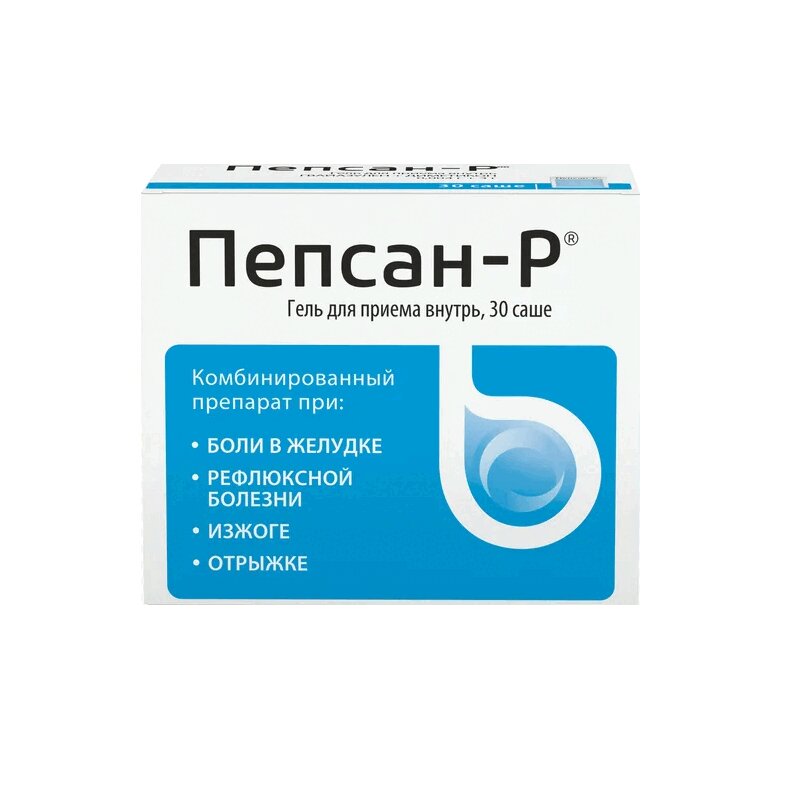 Изображение товара Пепсан-Р гель и капсулы для пищеварения 30 шт, 10 г