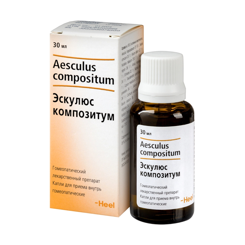 Изображение товара Эскулюс Композитум гомеопатические капли 30 мл для поддержки дыхания Германия