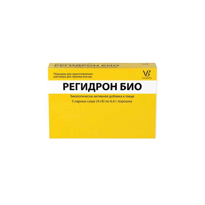 Изображение товара Регидрон Био порошок для раствора для регидратации 6,4 г 5 шт