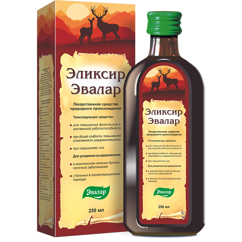 

Эвалар эликсир 250 мл