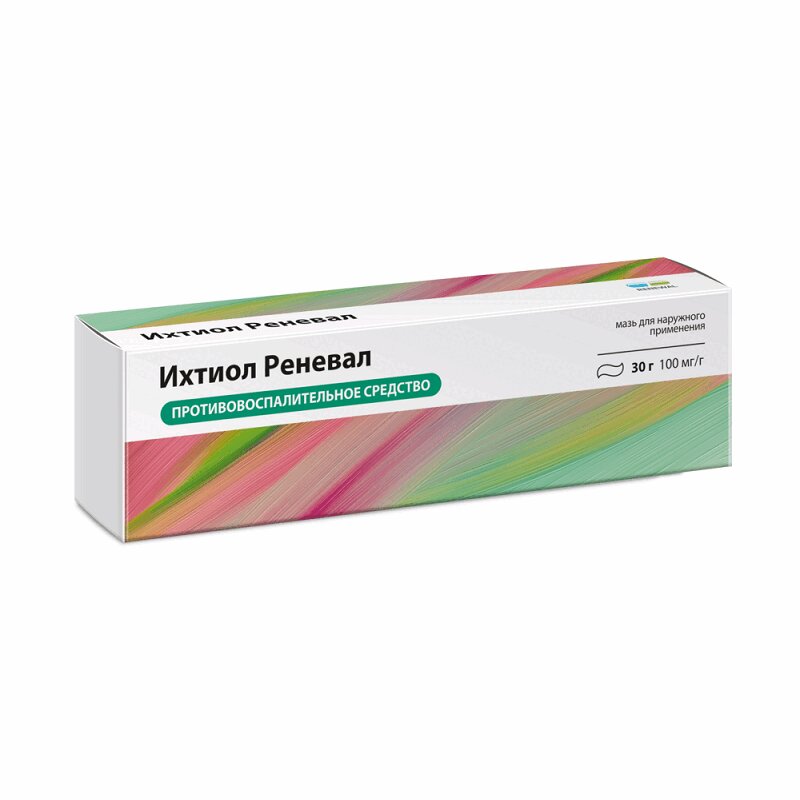Изображение товара Ихтиол Реневал 10% мазь для наружного применения 30 г