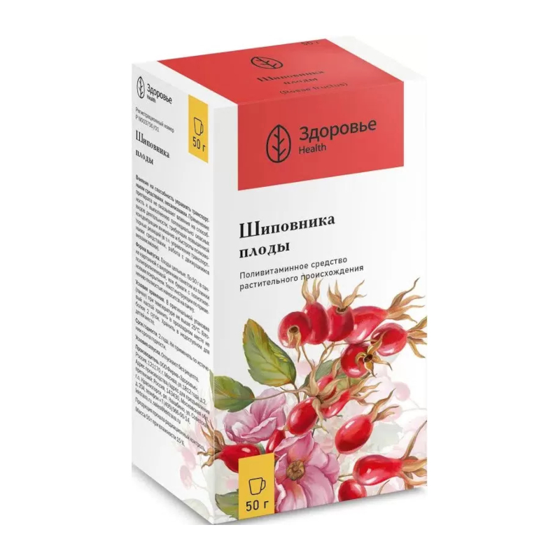 

Шиповника плоды 50 г