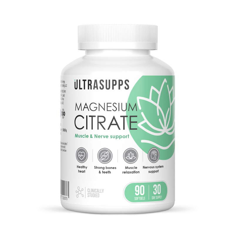 Изображение товара Ultrasupps Магния цитрат капсулы 90 шт