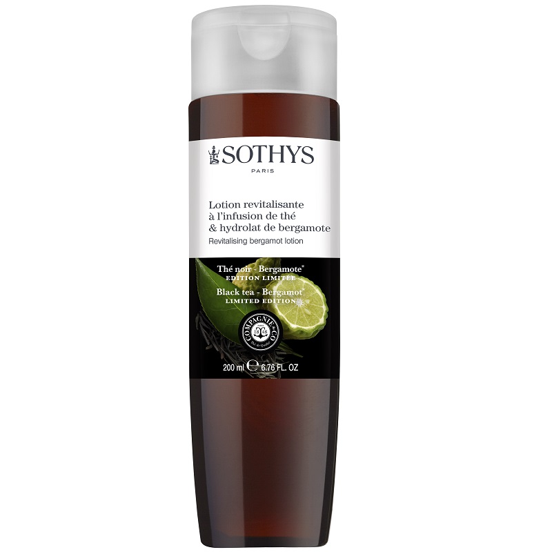 Изображение товара Ревитализирующий тоник Sothys с экстрактом черного чая и бергамота для лица 200 мл