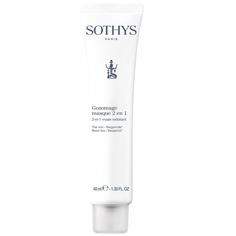

Sothys Маска-эксфолиант 2-в-1 40 мл Черный чай-Бергамот