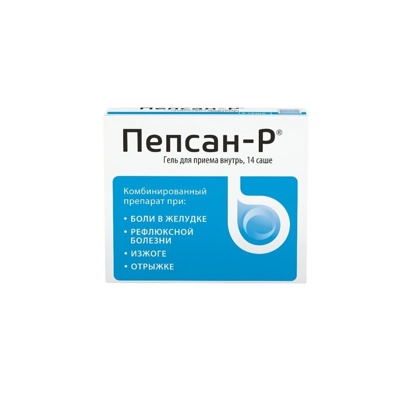 Изображение товара Пепсан-Р гель и капсулы для желудочно-кишечного тракта 10 г+14 шт