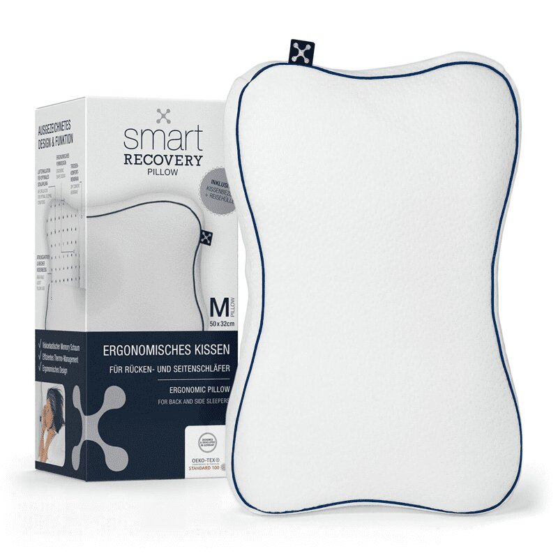 SmartSleep Рекавери Анатомическая подушка bio textiles подушка болстер круглый для йоги