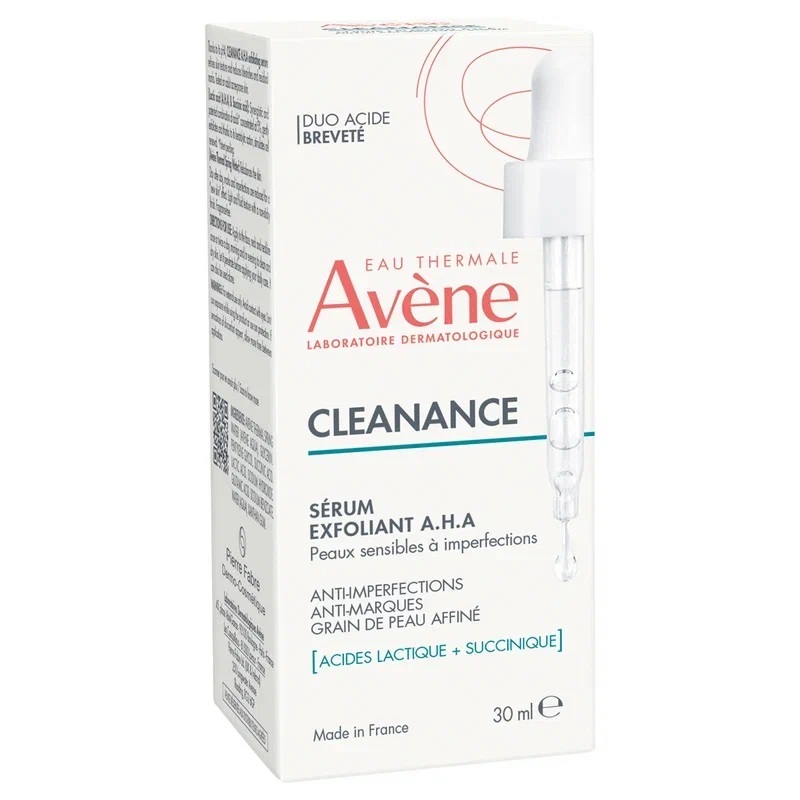 Avene Cleanance Сыворотка обновляющая для жирной и комбинированной проблемной кожи 30 мл тоник перед депиляцией для чувствительной кожи